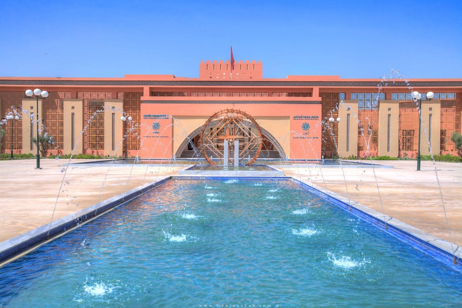 Figure 1. View of Mohammed VI Museum for Water Civilization in Marrakech, Morocco.