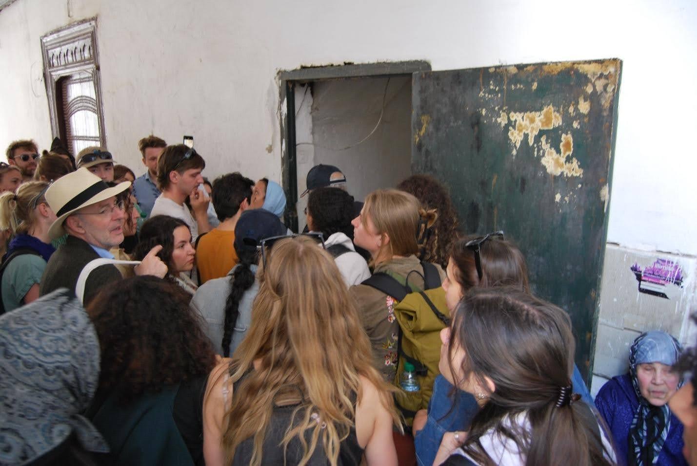 Public access to a Skundo cistern from the medina alleys in Tétouan.