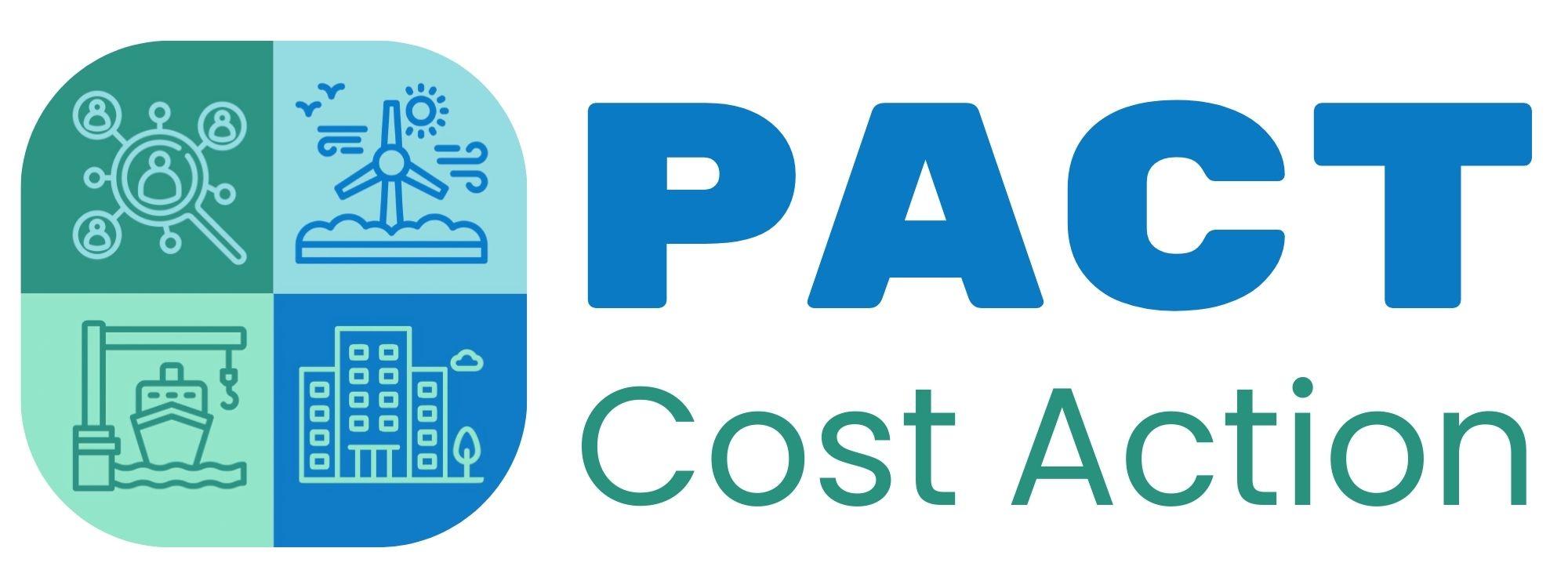 Figure 2. The PACT logo embodies our core mission through four interconnected elements — collaborative partnerships, sustainable energy solutions, port infrastructure, and urban environments — all working in harmony to drive inclusive transitions (Source: Mikaela Rands, 17.01.2025).