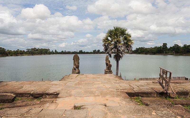 Fig. 2 The Srah Srang, a 10th-century artificial reservoir close to Angkor Wat