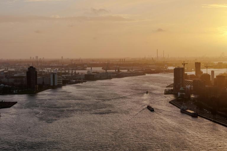 Rotterdam Port View