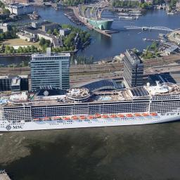 port of amsterdam cruiseship